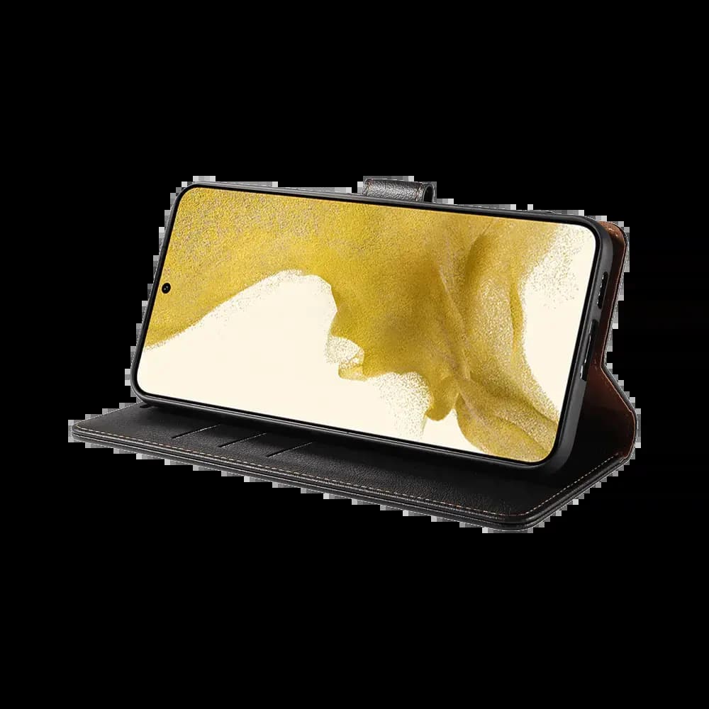Housse folio anti-RFID Samsung Galaxy S24 Ultra – PROTECT IP011 Noir - Vue 5