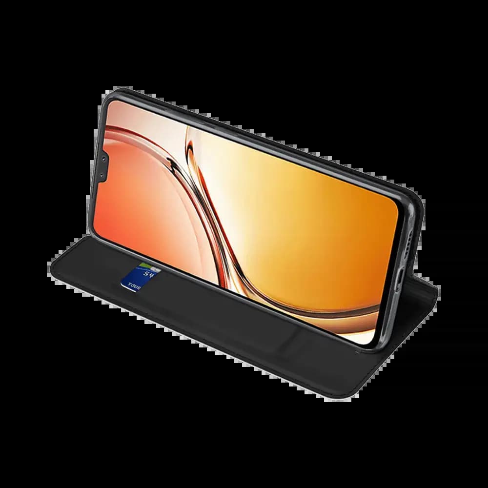 Housse folio Vivo V23 5G porte-carte - Dux Ducis Skin Pro Noir