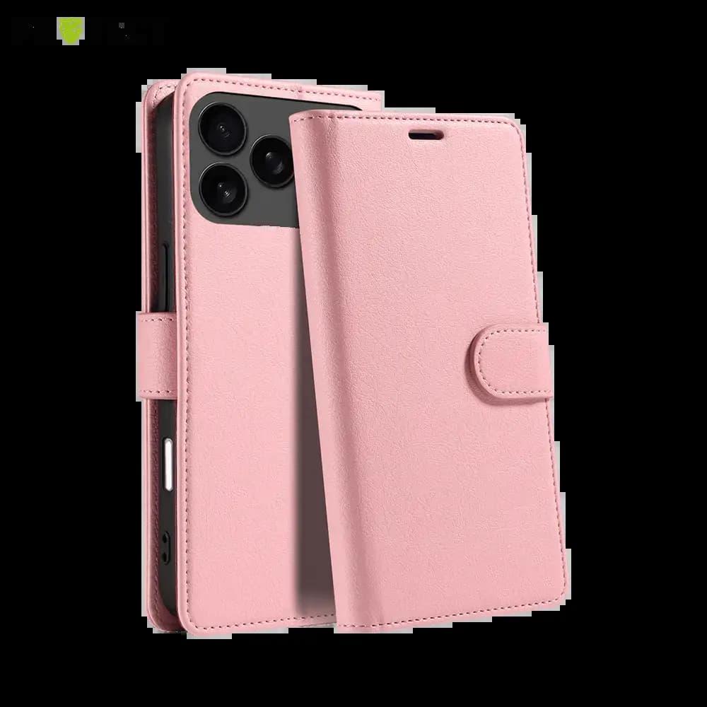 Housse folio anti-RFID iPhone 17 Pro Max – PROTECT IP011 Rose