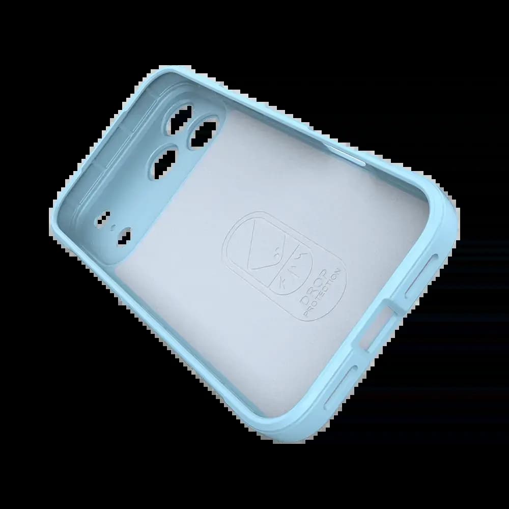 Coque de protection iPhone 17 Pro Max antichoc renforcée – PROTECT IX008 Bleu Clair