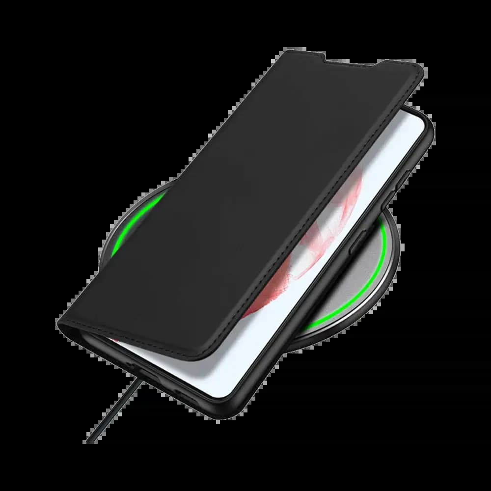 Housse folio Samsung Galaxy S21 porte-carte – Dux Ducis Skin Pro Noir