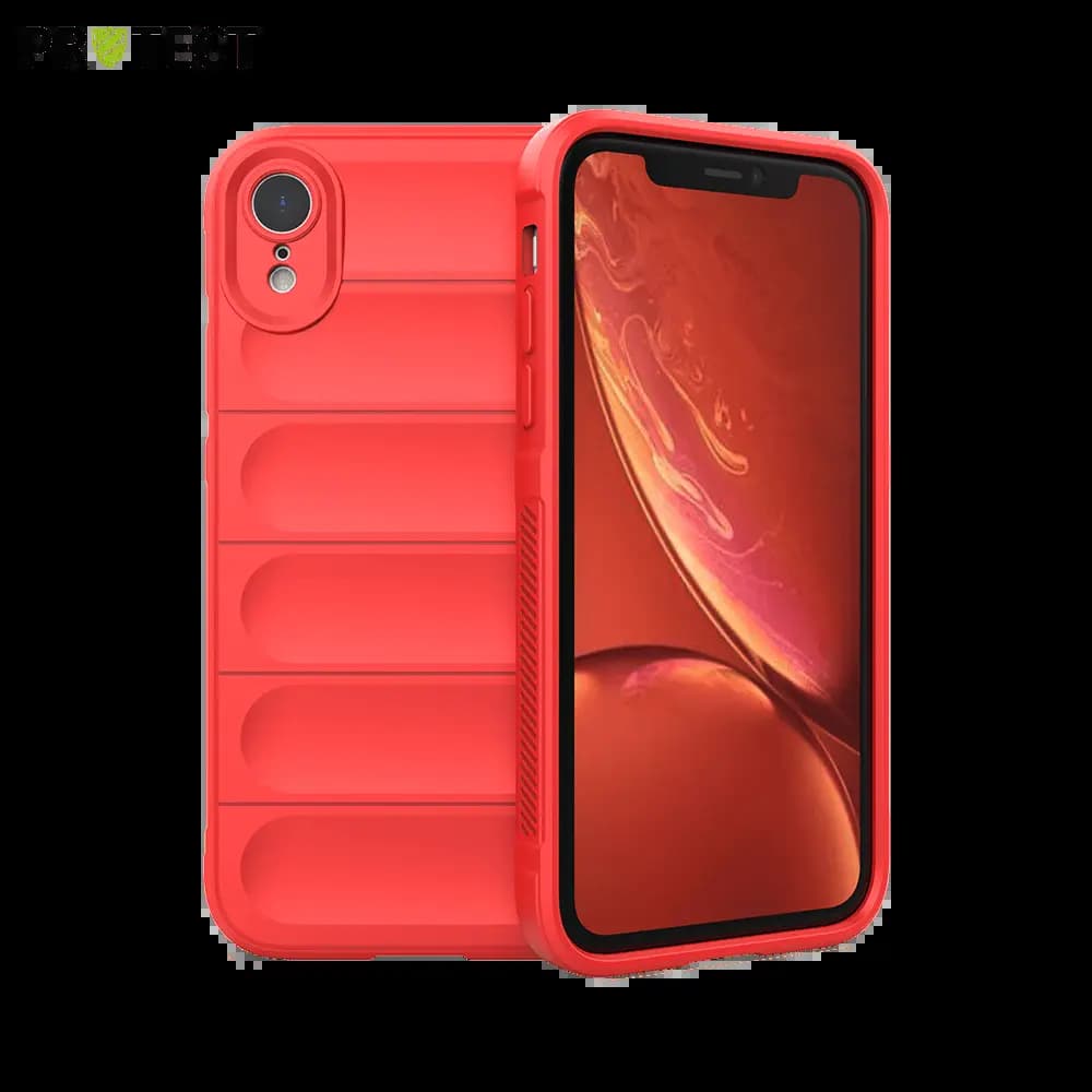 Coque de protection antichoc renforcée iPhone XR - PROTECT IX008 Rouge