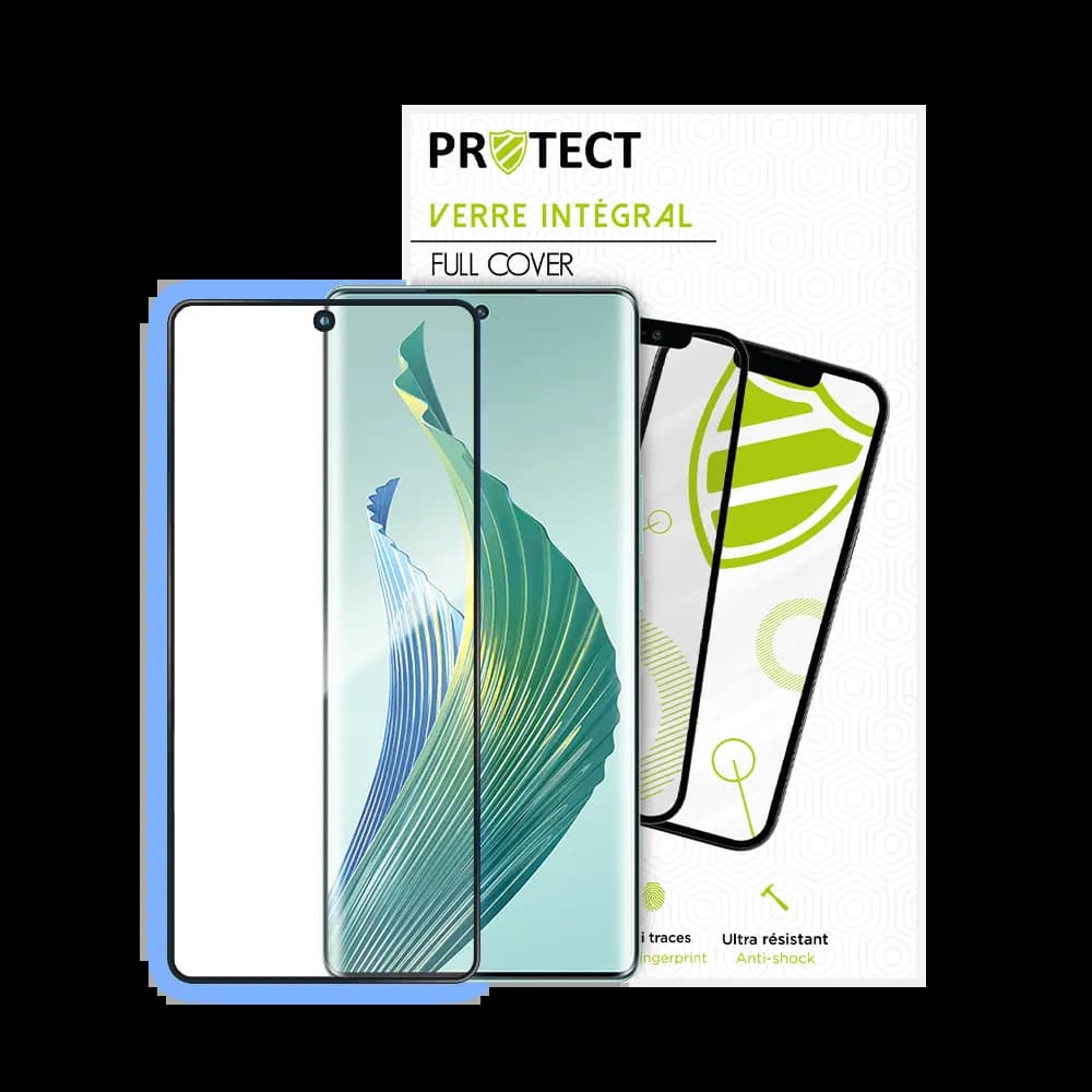 Verre trempé intégral Honor Magic 5 Lite protection écran 9H - PROTECT Noir