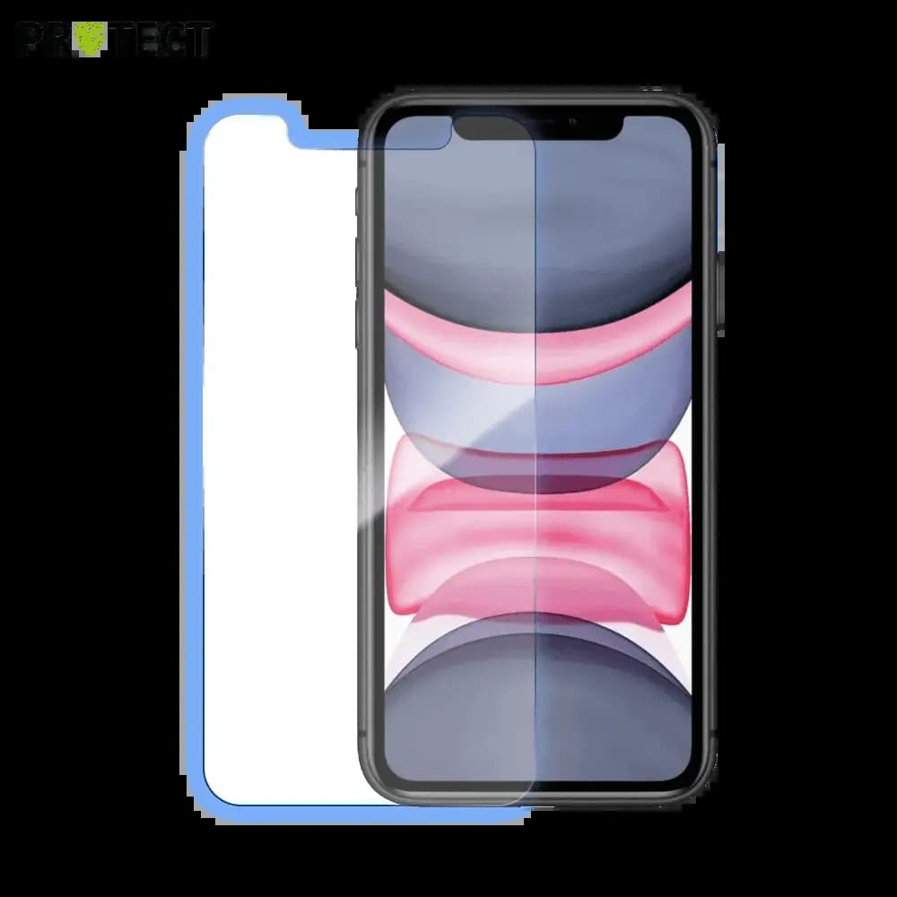 Verre trempé 9H – protection écran iPhone 11 / XR – PROTECT Transparent