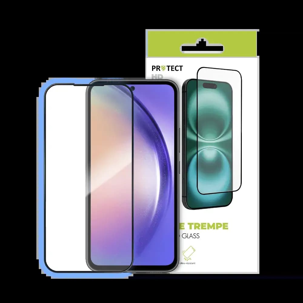 Verre trempé HD Samsung Galaxy A54 5G protection écran 9H - PROTECT Transparent