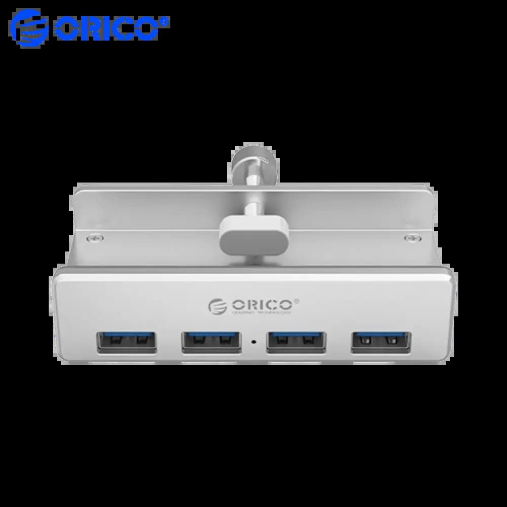 Hub USB 3.0 à fixation par pince 4 ports - Orico MH4PU