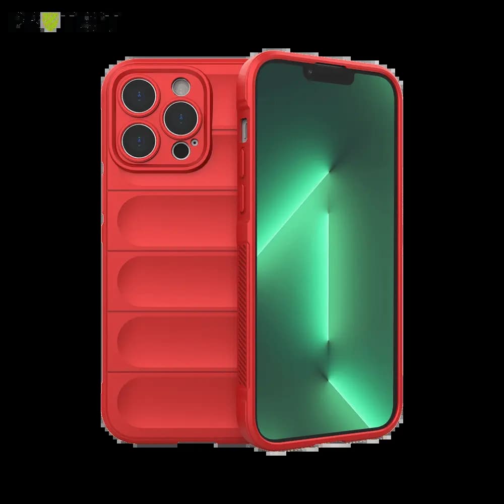 Coque de protection antichoc renforcée iPhone 13 Pro Max - PROTECT IX008 Rouge