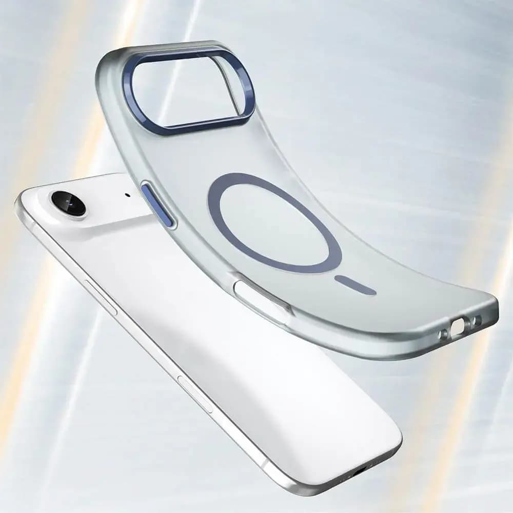 Coque MagSafe bi-matière iPhone Air - PROTECT MF-006 Bleu Marine