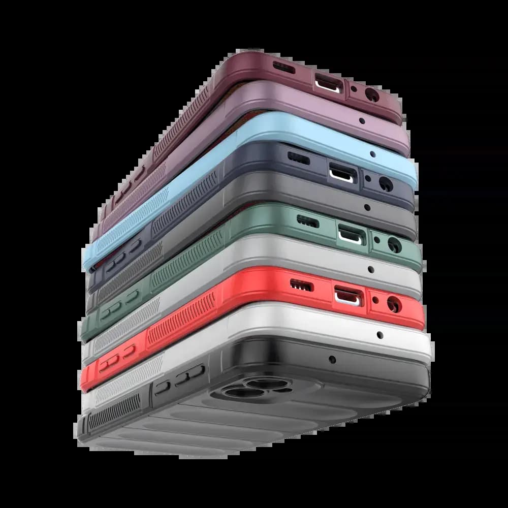 Coque de protection antichoc renforcée Samsung Galaxy A04e - PROTECT IX008 Vert Foncé - Vue 6