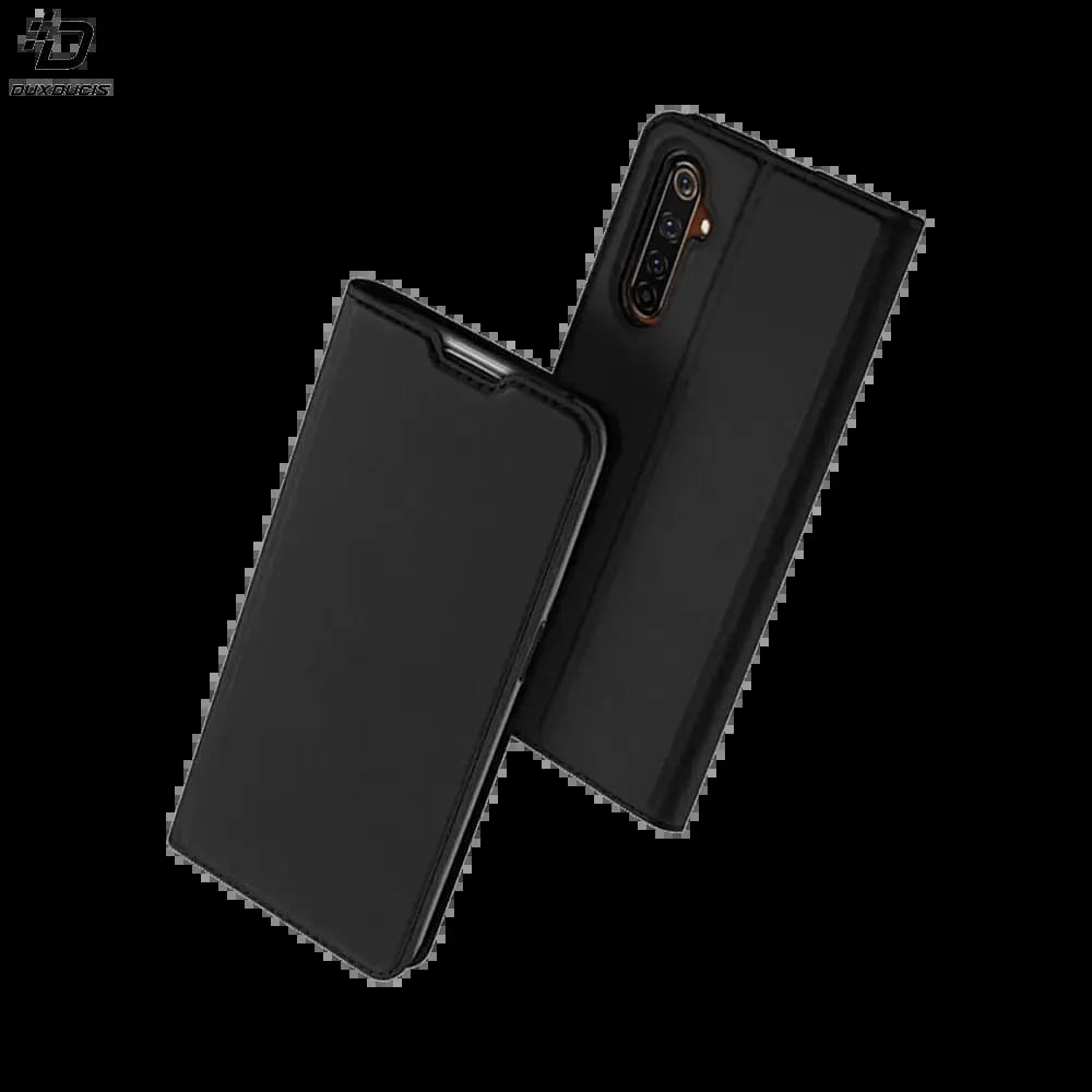 Housse folio Realme 6 Pro porte-carte - Dux Ducis Skin Pro Noir