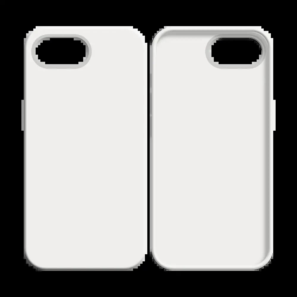 Coque silicone iPhone 16e / iPhone 17e - Blanc
