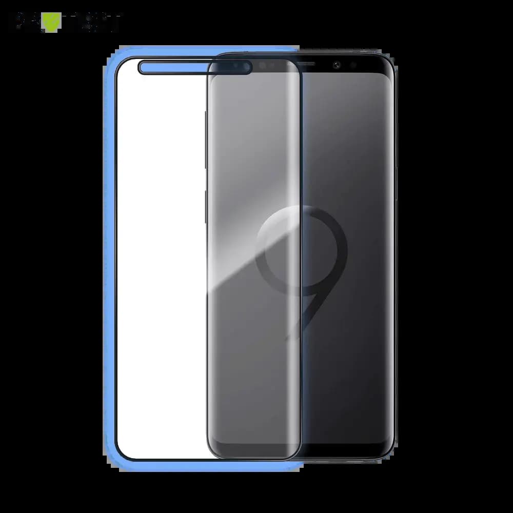 Verre trempé intégral Samsung Galaxy S9 protection écran 9H - PROTECT Noir