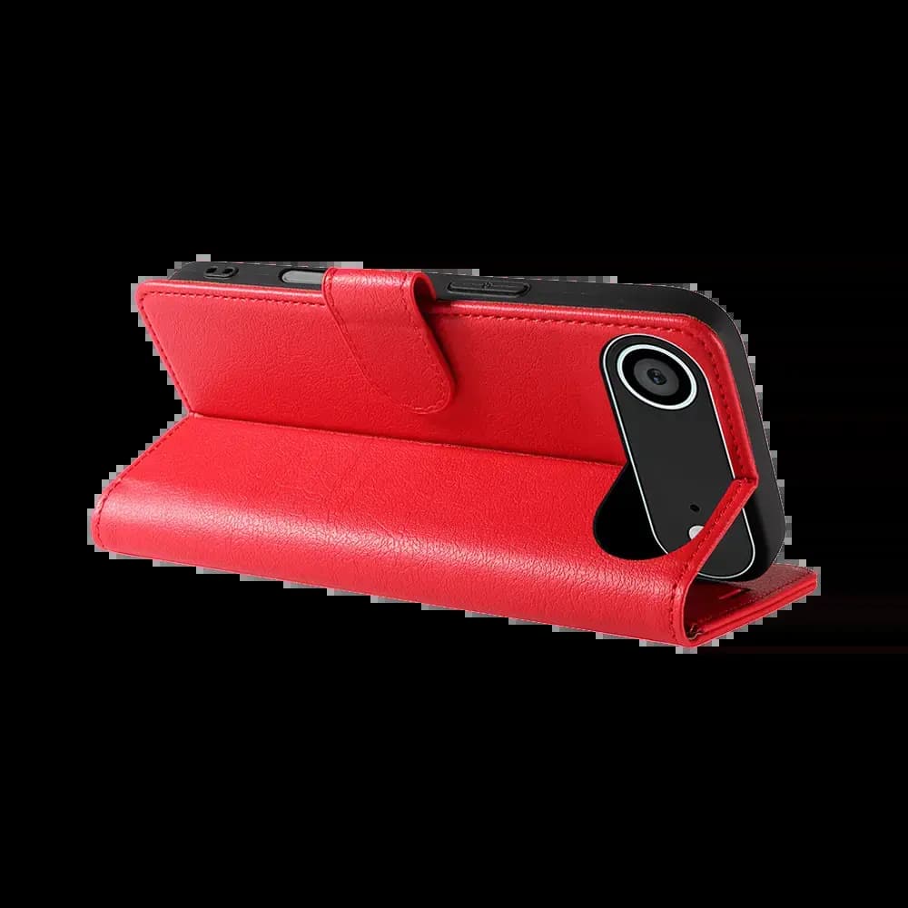Housse folio anti-RFID iPhone Air – PROTECT IP011 Rouge