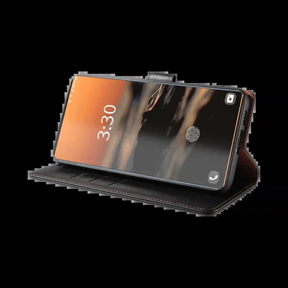 Housse folio anti-RFID Samsung Galaxy S21 Ultra 5G – PROTECT IP011 Noir