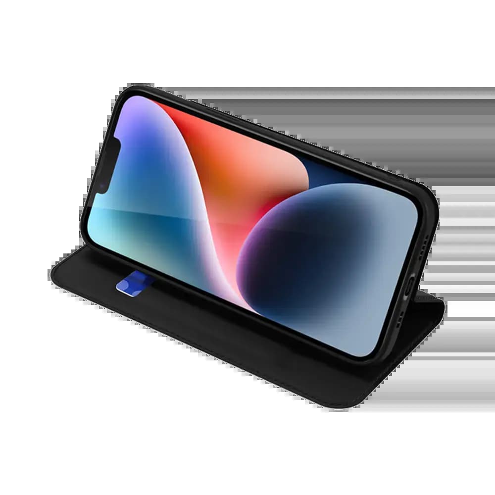 Housse folio iPhone 14 porte-carte – Dux Ducis Skin Pro Noir