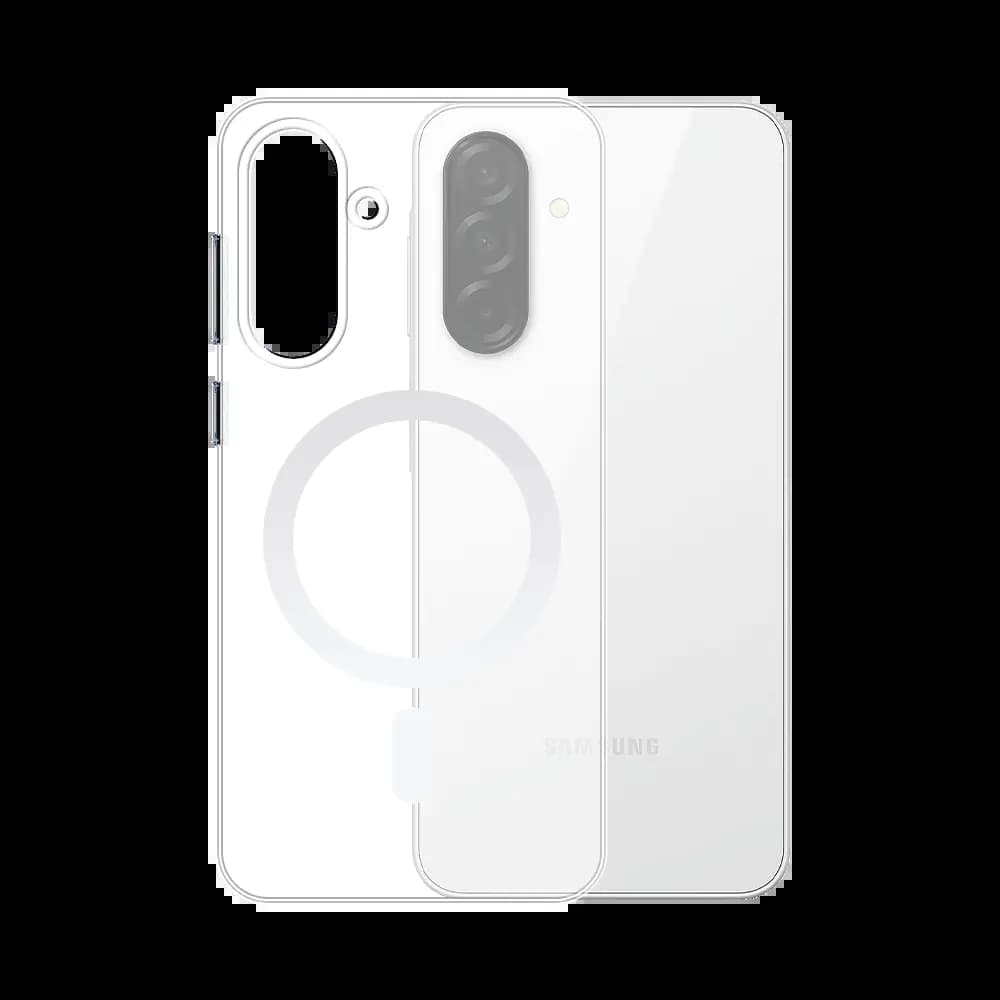 Coque MagSafe silicone transparente Samsung Galaxy A26 5G