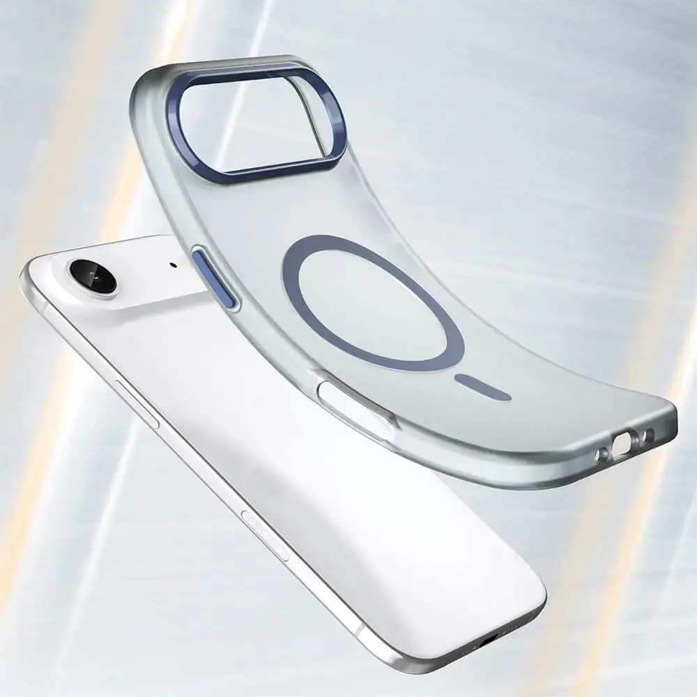 Coque MagSafe bi-matière iPhone Air - PROTECT MF-006 Noir