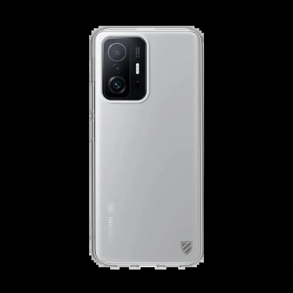 Coque Silicone PROTECT pour Xiaomi 11T 5G/11T Pro 5G Transparent - Vue 2