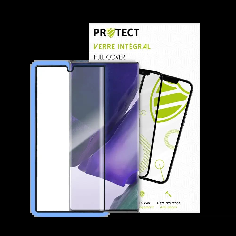 Verre trempé intégral Samsung Galaxy Note 20 5G / Galaxy Note 20 protection écran 9H - PROTECT Noir