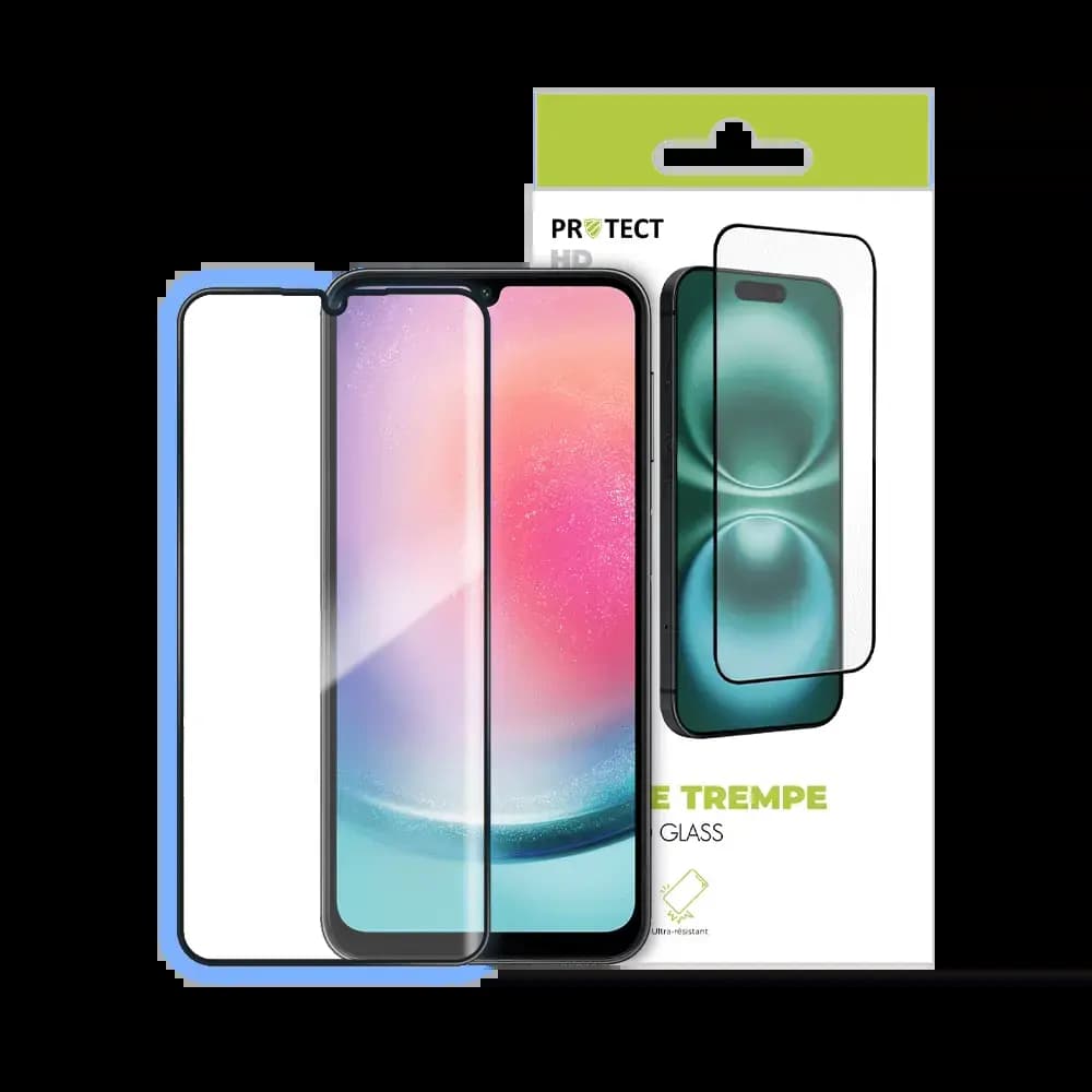 Verre trempé HD Samsung Galaxy  A24 4G protection écran 9H - PROTECT Transparent