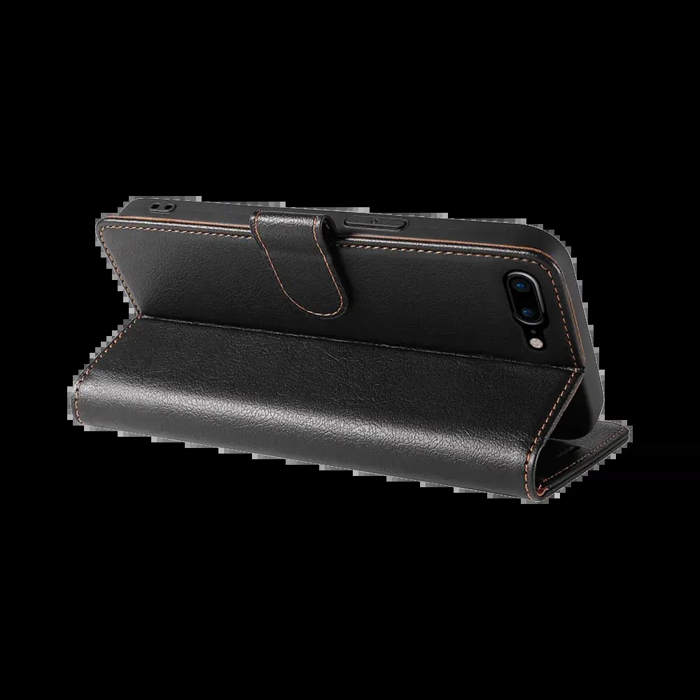 Housse folio anti-RFID iPhone 7 Plus / 8 Plus – PROTECT IP011 Noir
