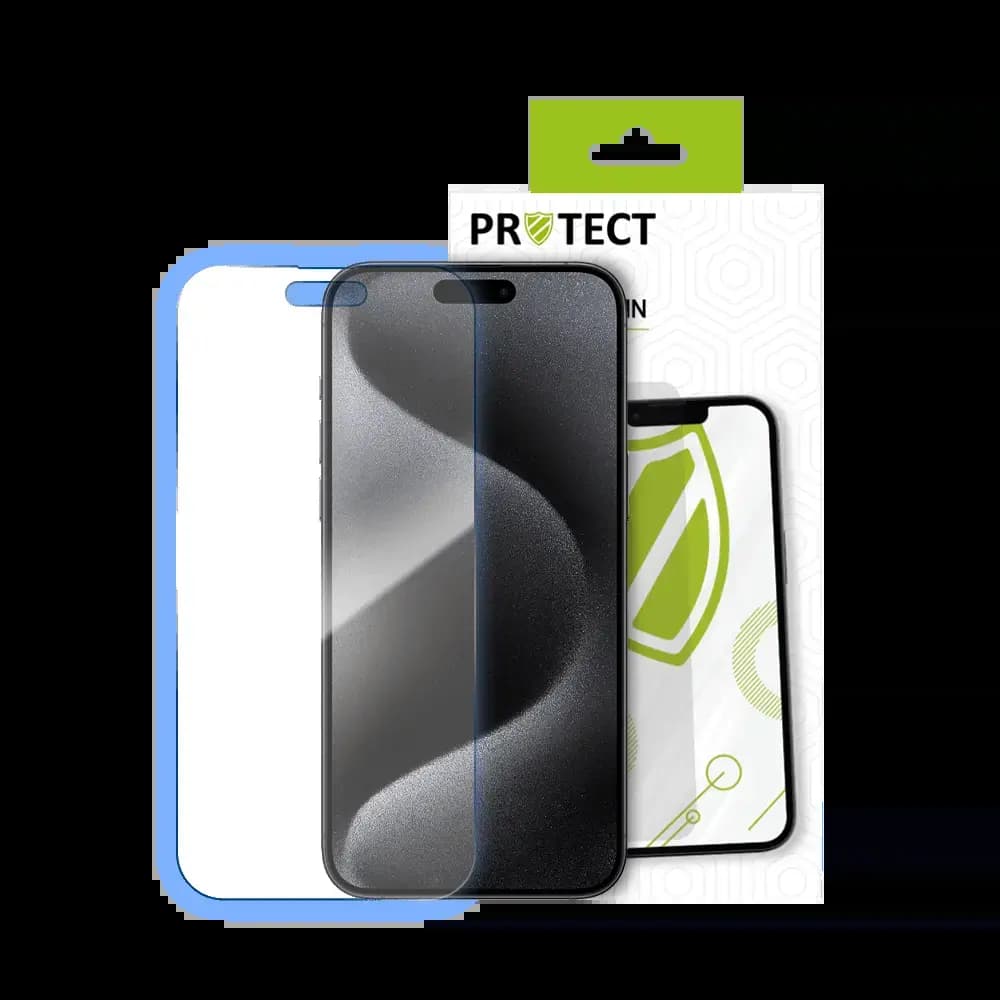 Verre trempé iPhone 15 Pro protection écran 9H - PROTECT Transparent