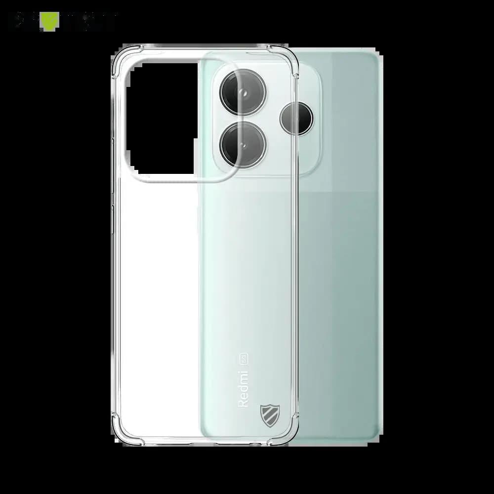 Coque antichoc renforcée transparente Xiaomi Redmi Note 14 5G - silicone PROTECT