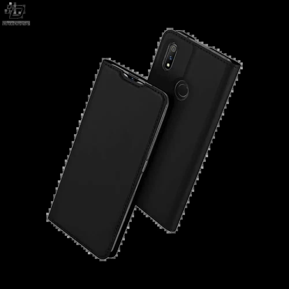 Housse folio OPPO Reno3 Pro porte-carte - Dux Ducis Skin Pro Noir