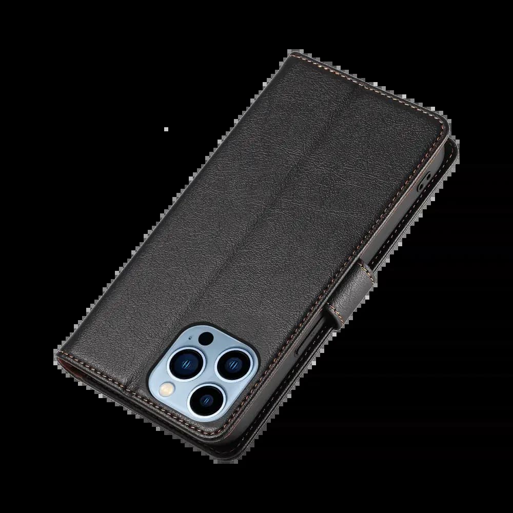 Housse folio anti-RFID iPhone 13 Pro – PROTECT IP011 Noir - Vue 6