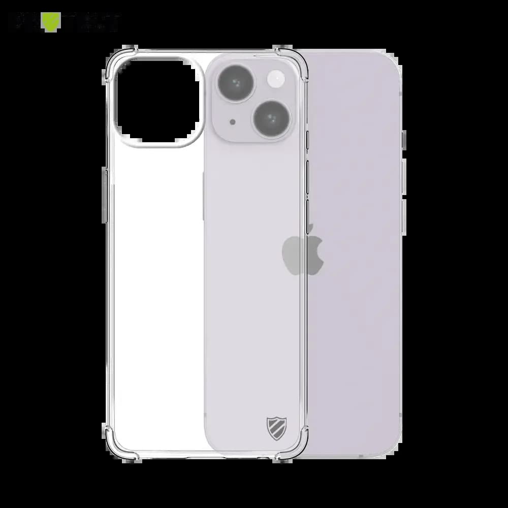 Coque antichoc renforcée iPhone 14 - PROTECT Transparent
