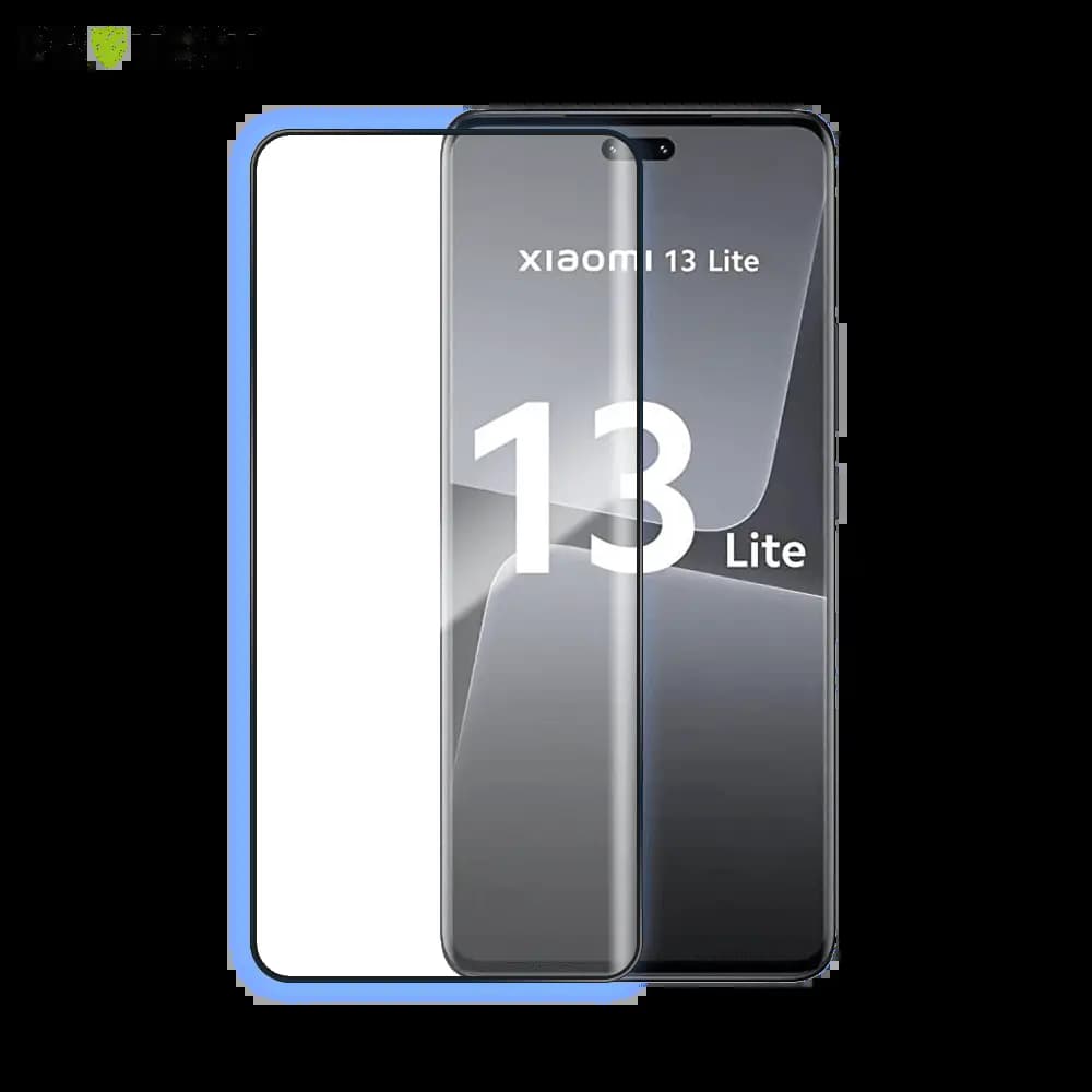 Verre trempé intégral Xiaomi 13 Lite protection écran 9H - PROTECT Noir