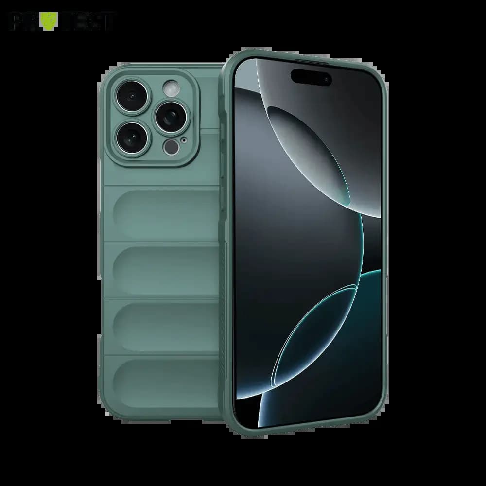 Coque de protection iPhone 16 Pro antichoc renforcée - PROTECT IX008 Vert Foncé