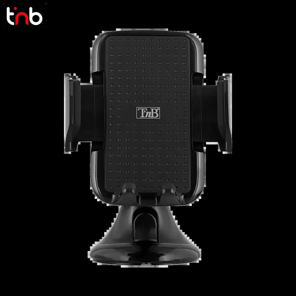 Support smartphone pour voiture fixation pare-brise T'nb Noir