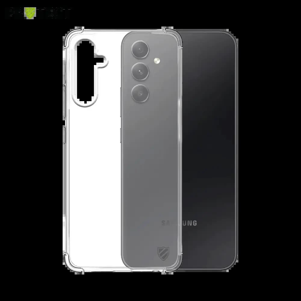 Coque antichoc renforcée transparente – Samsung Galaxy A34 5G – silicone PROTECT