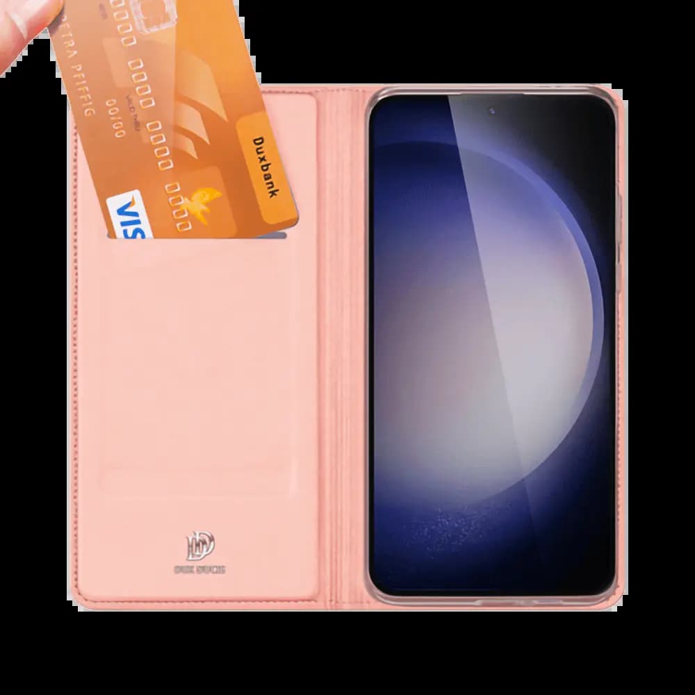 Housse folio Samsung Galaxy S23 5G porte-carte - Dux Ducis Skin Pro Noir