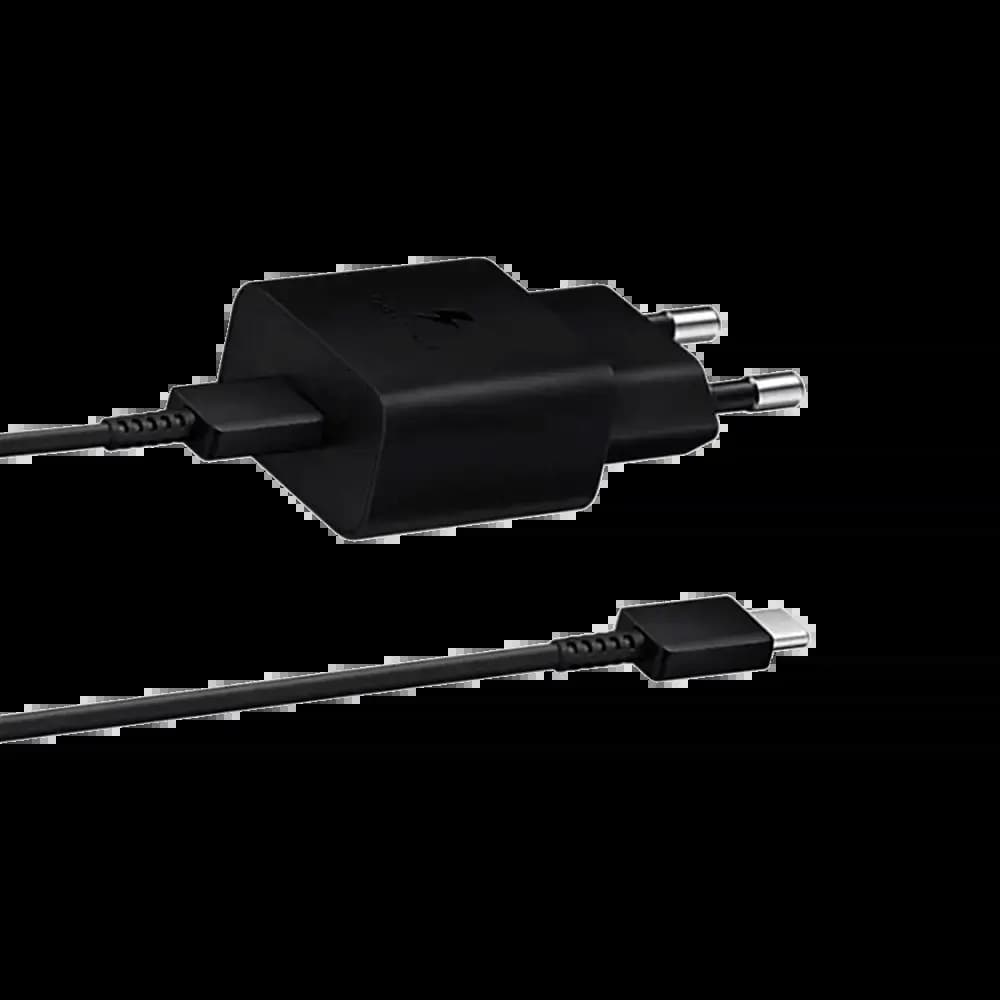 Chargeur secteur USB-C 15W avec câble USB-C - Samsung Noir