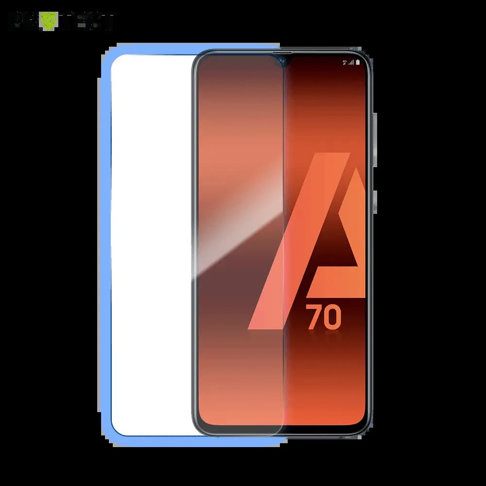 Verre trempé Samsung Galaxy A70 protection écran 9H - PROTECT Transparent