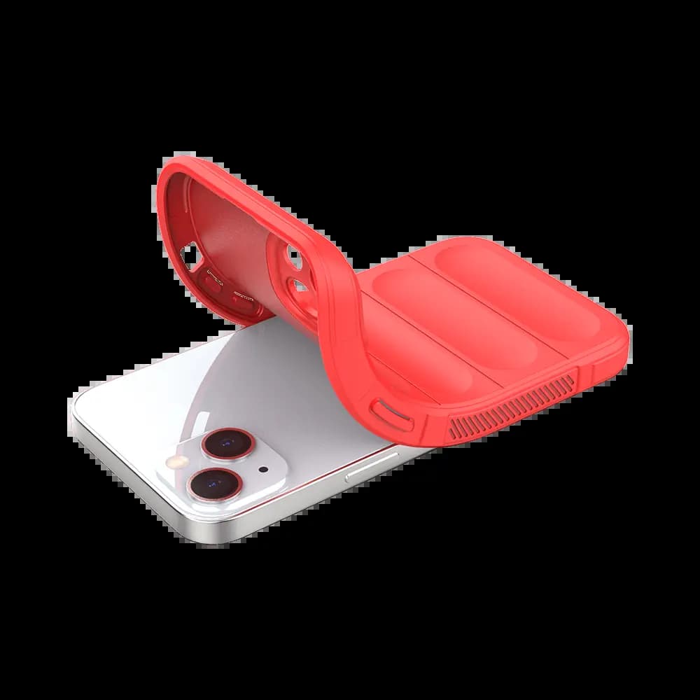 Coque de protection antichoc renforcée iPhone 13 - PROTECT IX008 Rouge - Vue 3