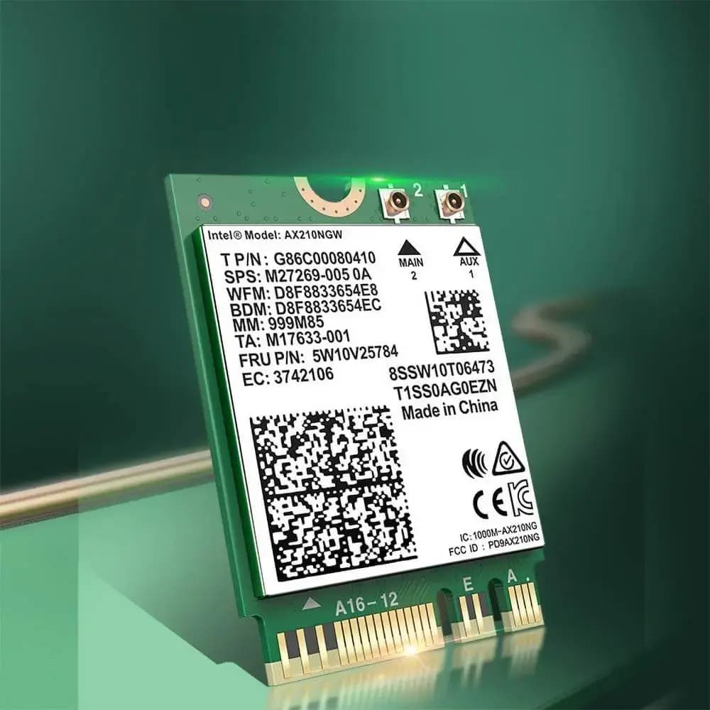 Carte WiFi 6 PCI-E + Bluetooth 5374 Mbps - Comfast CF-AX210-M