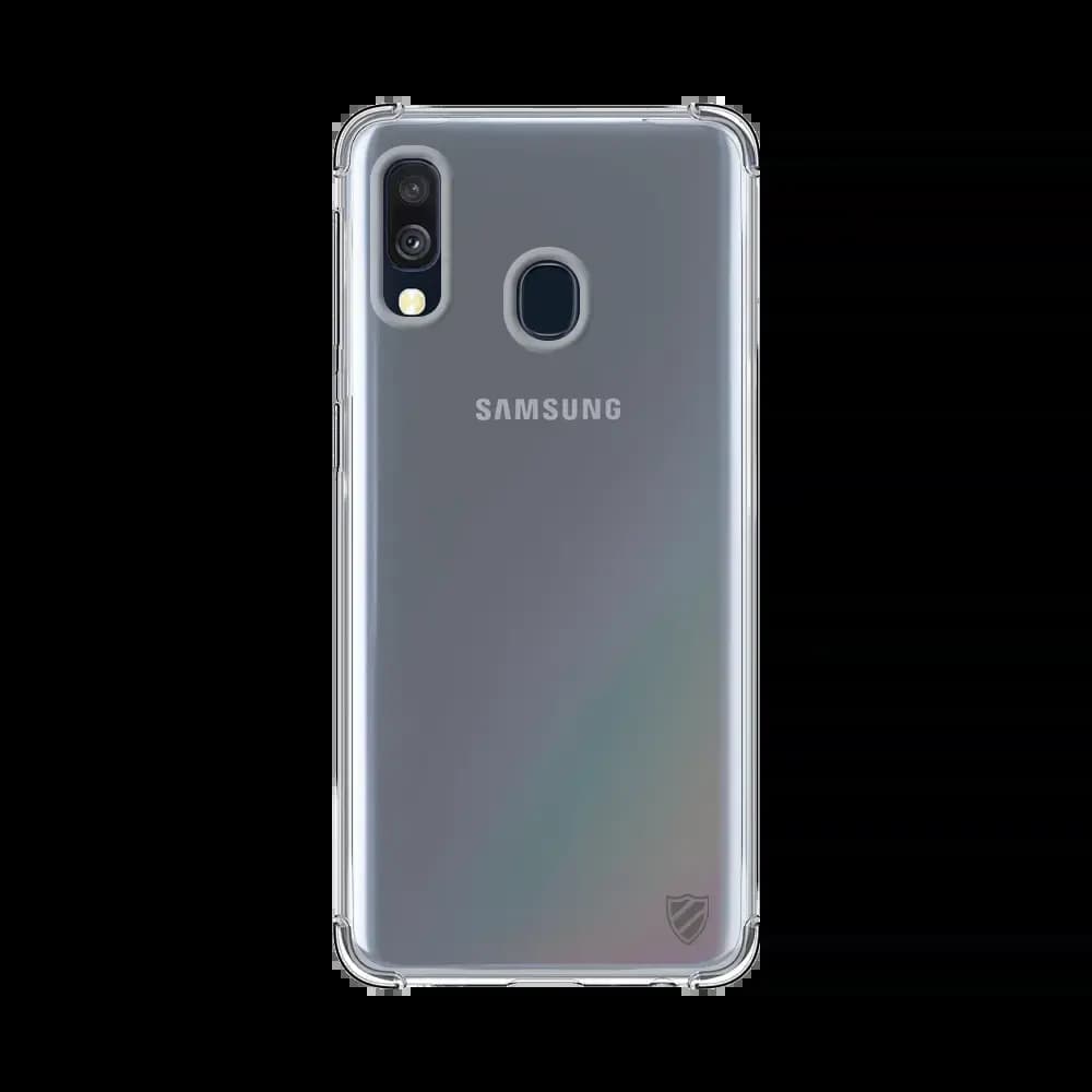 Coque antichoc renforcée transparente Samsung Galaxy A40 - silicone PROTECT