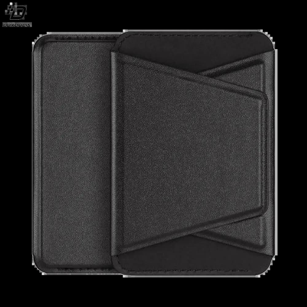Support smartphone avec MagSafe - Dux Ducis Magnetic Wallet Stand Noir