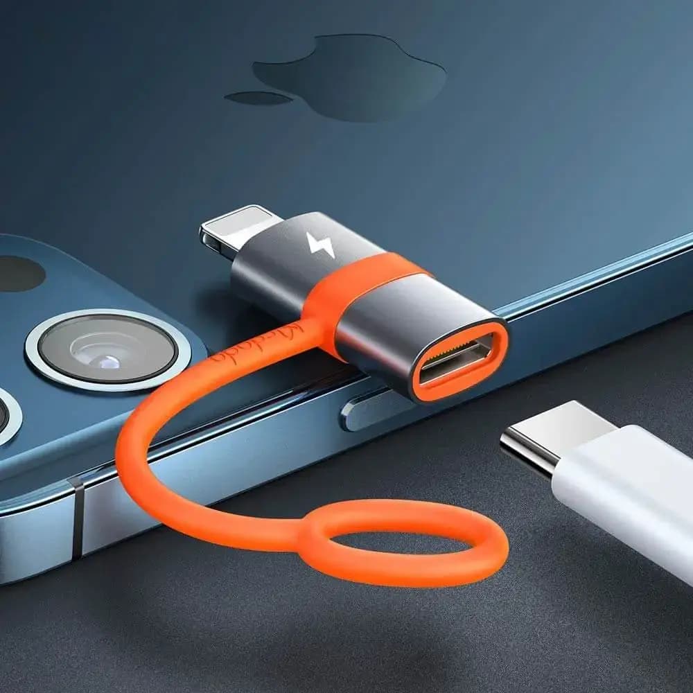 Adaptateur OTG USB-C femelle vers Lightning mâle Mcdodo OT-0510 Noir