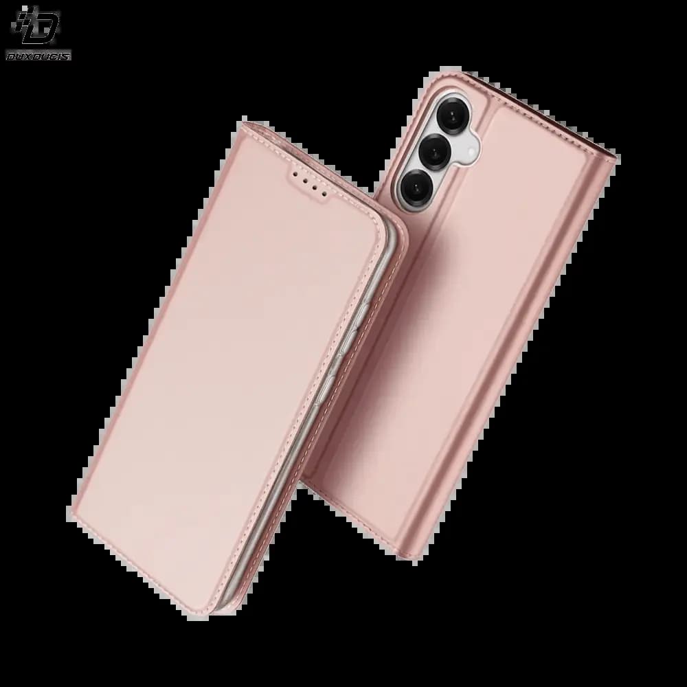 Housse folio Samsung Galaxy S25+ porte-carte - Dux Ducis Skin Pro Rose