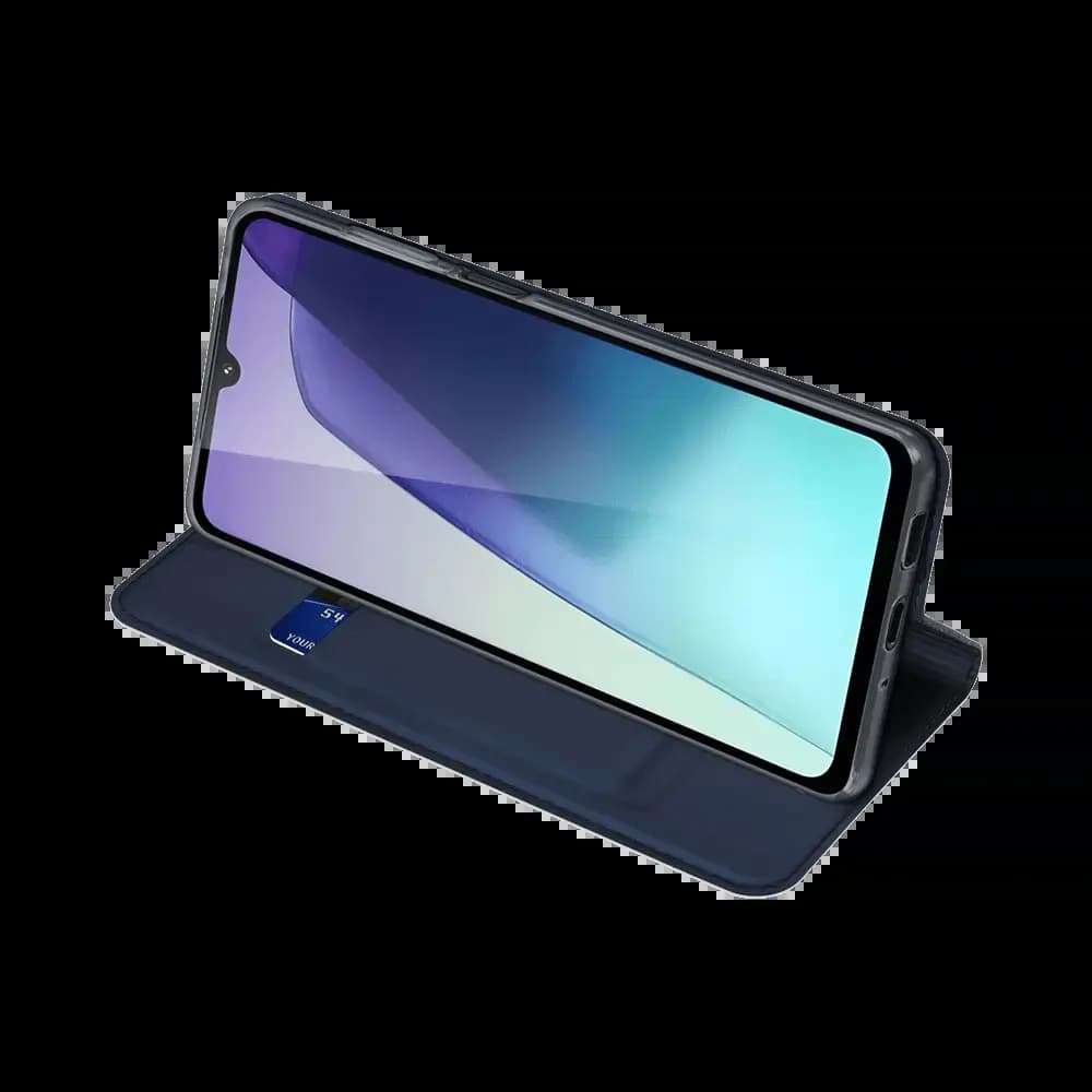 Housse folio Xiaomi Redmi 14C porte-carte - Dux Ducis Skin Pro Bleu