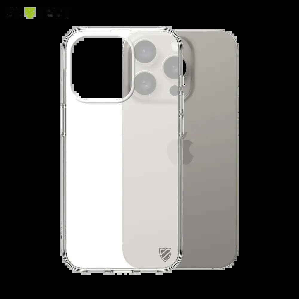 Coque silicone iPhone 15 Pro PROTECT - Transparent