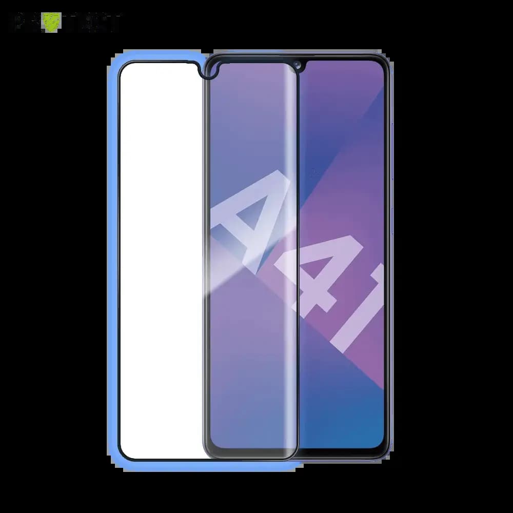 Verre trempé intégral Samsung Galaxy A41 protection écran 9H - PROTECT Noir