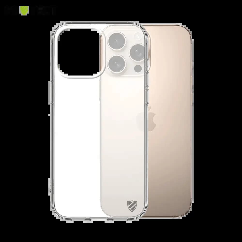 Coque silicone iPhone 16 Pro PROTECT - Transparent