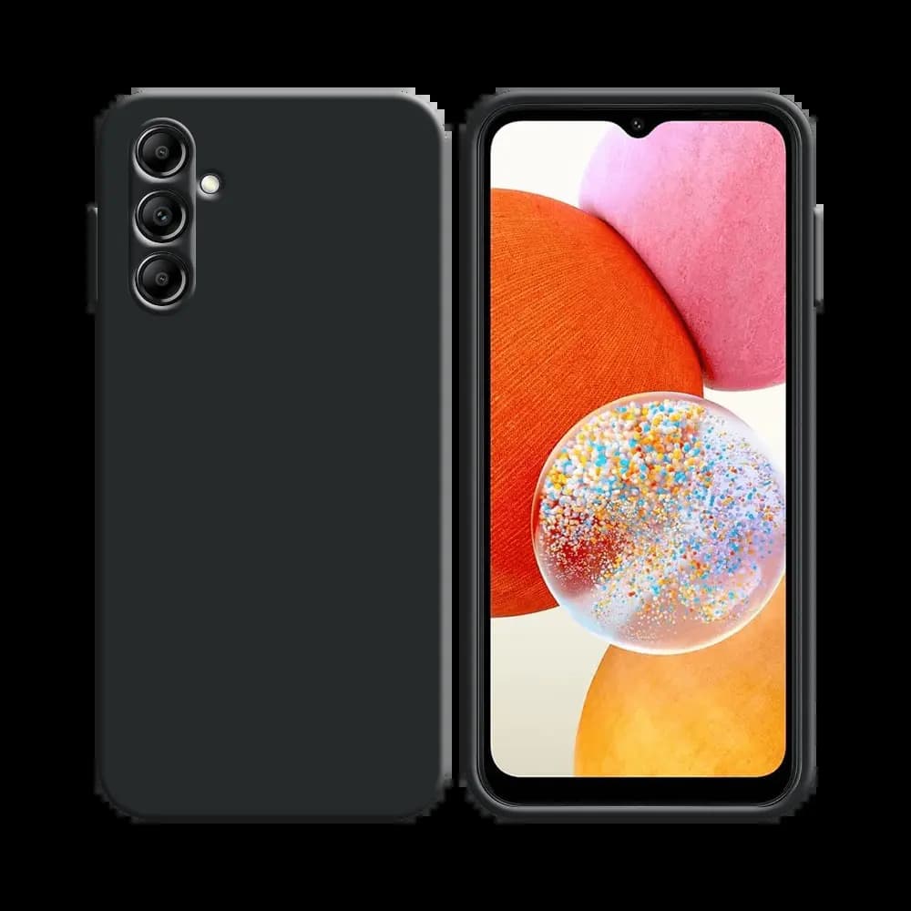 Coque silicone Samsung Galaxy A14 - Gris
