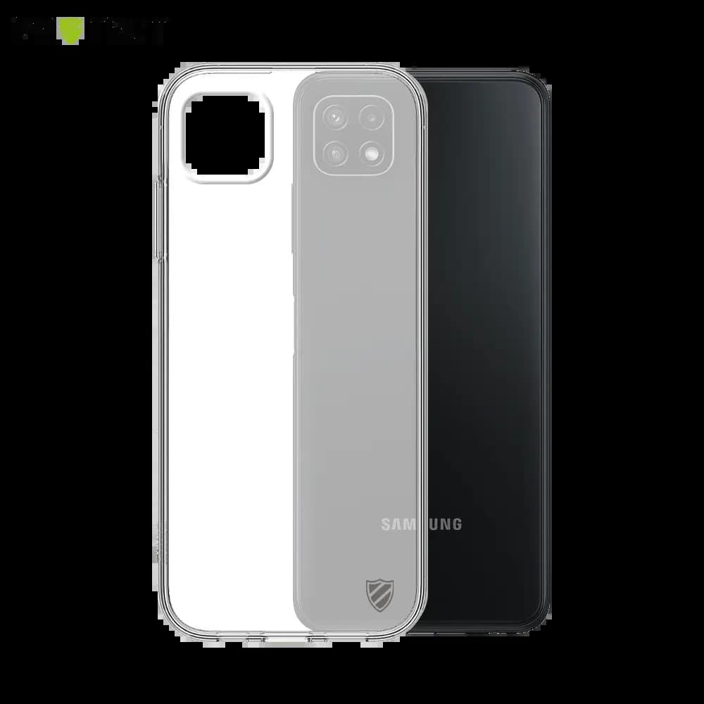 Coque Silicone PROTECT pour Samsung Galaxy A22 5G Transparent