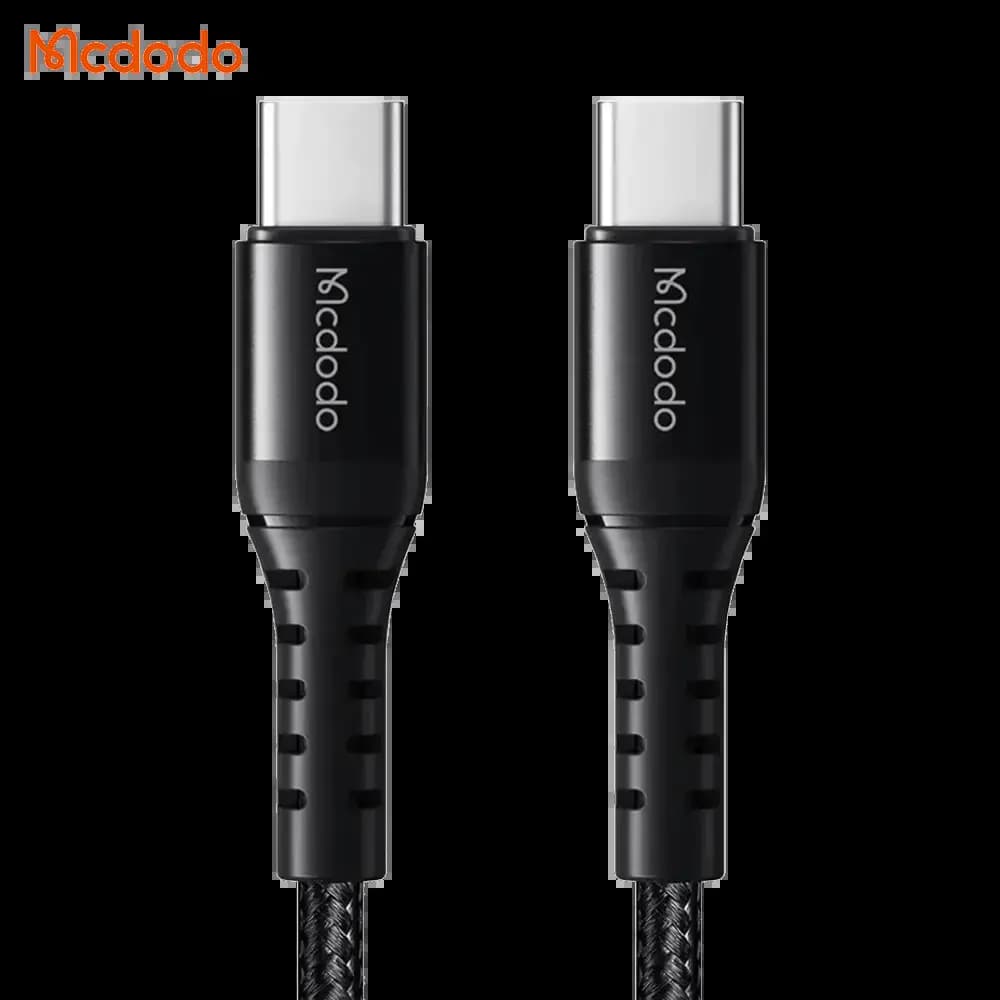 Câble Data USB-C vers USB-C Mcdodo 60W (1m) Noir